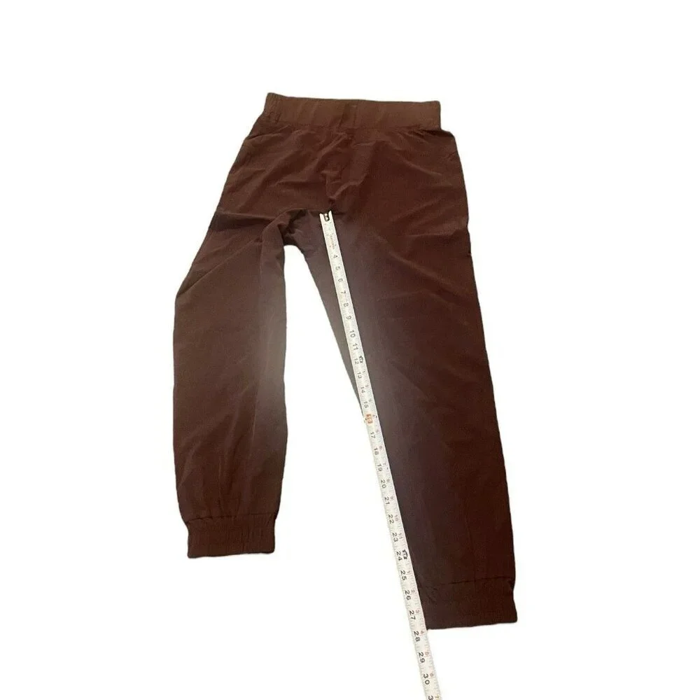 NEW Halara High Waisted Elastic Waistband Hiking Joggers Size M‎ Berry Red NWT